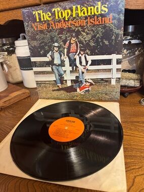VTG 70’s The Top Hands "Visit Anderson Island" Northwest Group Vinyl Record
